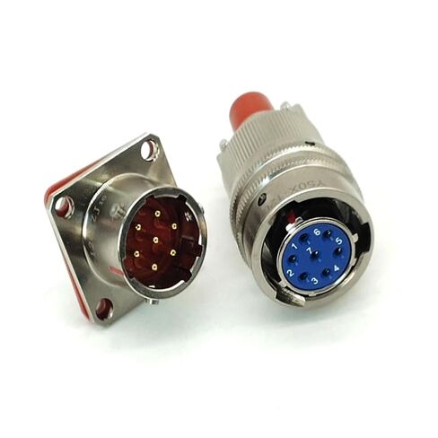 Electrical Circular Connectors Y50X-1207TK2 Female Plug and Y50X-1207ZJ10 Male Socket 7Pin Straight Bayonet Coupling Cable in Kuwait