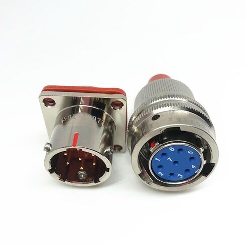 Electrical Circular Connectors Y50X-1207TK2 Female Plug and Y50X-1207ZJ10 Male Socket 7Pin Straight Bayonet Coupling Cable in Kuwait