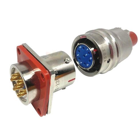 Electrical Circular Connectors Y50X-1207TK2 Female Plug and Y50X-1207ZJ10 Male Socket 7Pin Straight Bayonet Coupling Cable in Kuwait