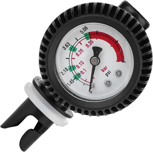 Inflatable Boat Pump Pressure Barometer Ential Tool for K Boat Surfboard Accurate Urement Easy to Use Ensure P Inflation for Ulti Sports Experience in Kuwait