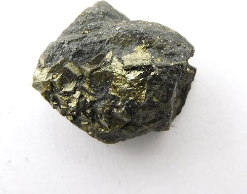 Pyrite Rough 185.99 Ct Natural Cleavage Golden Brilliant Gemstone CERTIFIED in Kuwait