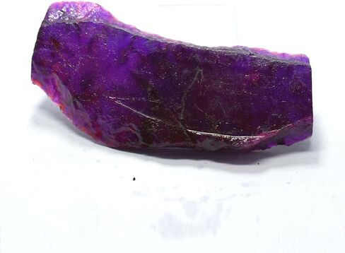 41 Ct Stunning Quality Natural Purple Sapphire Gemstone Uncut Rough CERTIFIED in Kuwait