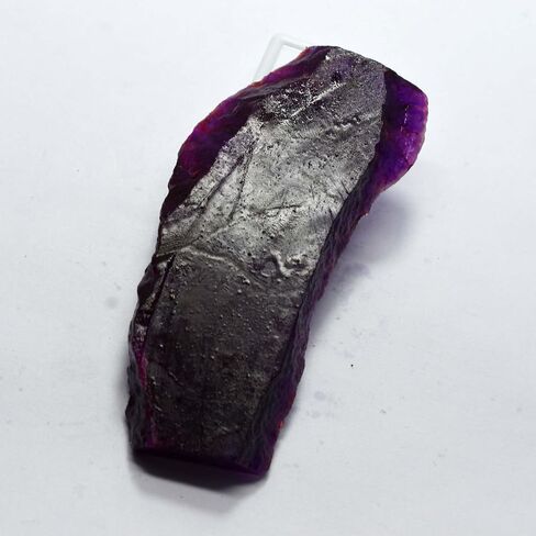 41 Ct Stunning Quality Natural Purple Sapphire Gemstone Uncut Rough CERTIFIED in Kuwait