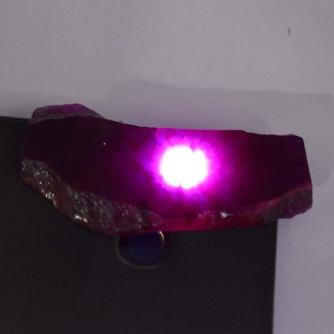 41 Ct Stunning Quality Natural Purple Sapphire Gemstone Uncut Rough CERTIFIED in Kuwait