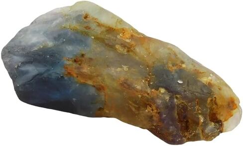 Earth Mined Natural 149 Ct Multi Color Fluorite Uncut Rough CERTIFIED Gemstone in Kuwait