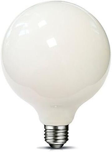 MRDENG LED Dimmable Light Bulbs 60 Watt Replacement,Large G40(G125) 6-Watt(60-Watt Equivalent) LED Bulb,E26 Socket,Soft White Globe Light Bulb (2700K) Pack of 1 in Kuwait