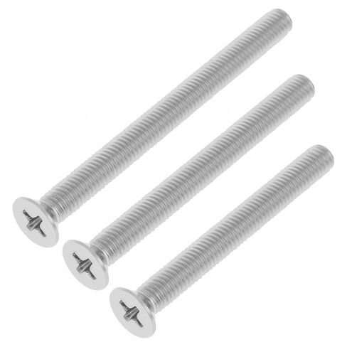 30 Pcs Extra Long Outlet Screws 304 Stainless Steel M5 x 60mm 70mm 80 mm Flat Head Phillips Cross Pan Head Machine Screws, UNC Full Thread Bolts in Kuwait