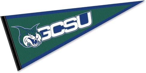 Georgia College Bobcats Wordmark Pennant Flag in Kuwait