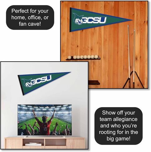 Georgia College Bobcats Wordmark Pennant Flag in Kuwait