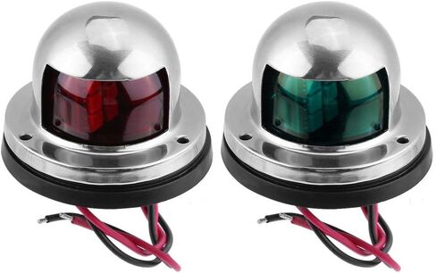 Stainless Steel Red Green LED Navigation Bulb Light for Marine Boat Yacht in Kuwait