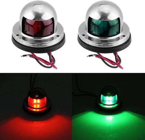 Stainless Steel Red Green LED Navigation Bulb Light for Marine Boat Yacht in Kuwait