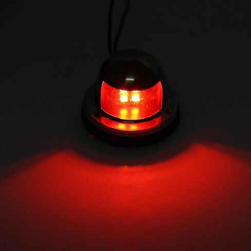 Stainless Steel Red Green LED Navigation Bulb Light for Marine Boat Yacht in Kuwait