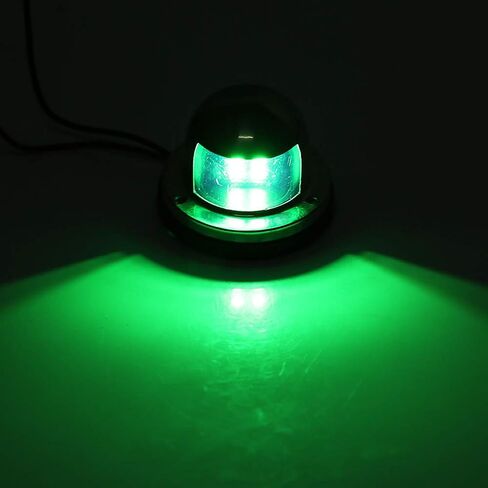 Stainless Steel Red Green LED Navigation Bulb Light for Marine Boat Yacht in Kuwait