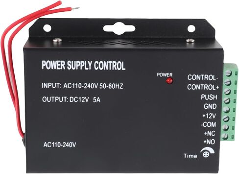 Astibym 12V 3A نظام حماية المدخل للتحكم في الوصول مزود الطاقة أسود 100 إلى 260V، Astibymuchtdx98zf in Kuwait