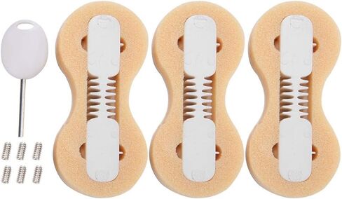 3 قطع FCS Fusion Fin Box Surfboard، 3 زعانف مجموعة مقابس مع مفتاح ومسامير، زعنفة FCS Fusion الاحترافية، لزعانف قاعدة FCS القياسية in Kuwait