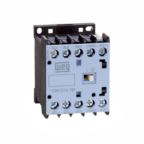 WEG Electric CWC016-00-40V18 موصل مصغر، 4-Pole N/O، ملف 120VAC، 16A، سلسلة CWC، إنهاء المسمار in Kuwait