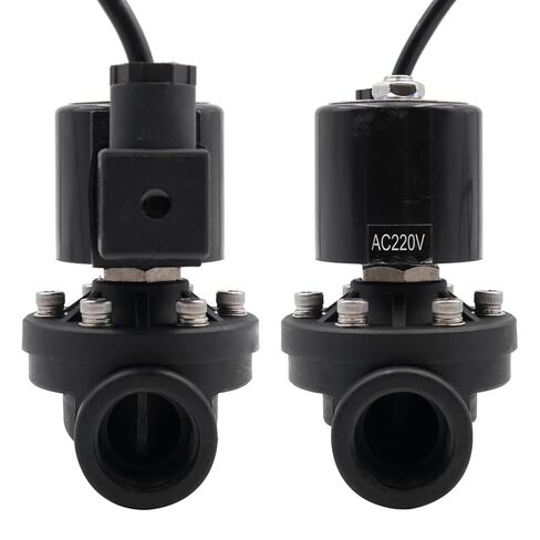 DN15 DN20 DN25 بلاستيك PA66 صمام الملف اللولبي مغلق أو مفتوح تحت الماء عادةً AC220V DC24V مقاوم للماء بدرجة IP68 G أو NPT (1، G-AC 220V-مفتوح بشكل طبيعي) in Kuwait