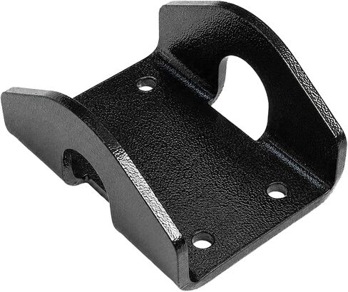 Stainless Steel Treehouse Static Bracket for 1.25" Lag Bolts/TAB-Style Attachment Bolts, Black Powder-Coated Support Plate for Outdoor Platform, Deck & Wood Beam in Kuwait