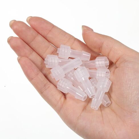 10 قطعة قفل Luer ذكر 1/4 "PP Luer قفل موصل خرطوم بارب تركيب عدة لأدوات تحليلية مختبرية معدات حوض السمك in Kuwait