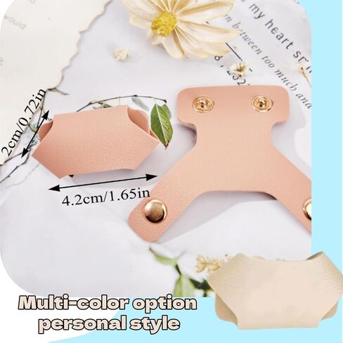 5Pcs Leather Stethoscope Name Tags | Premium Medical, Tube Tags, Healthcare Use, Personal Identification in Kuwait