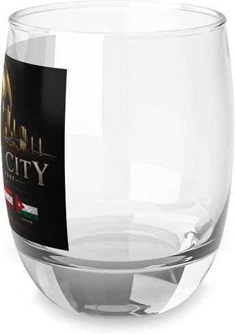 Kansas City World Cup Host 2026 Whiskey Glass | Soccer Skyline in Kuwait