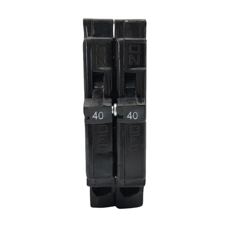 UBITBA240-NL قاطع دائرة تشالنجر 40 أمبير 2 قطب من النوع A - 120/240 فولت بديل إضافي لألواح تشالنجر، مغناطيسي حراري، 10 كيلو أمبير AIC in Kuwait