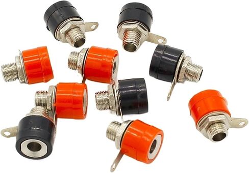 10pcs/lot 4mm banana binding post 4mm banana socket in Kuwait