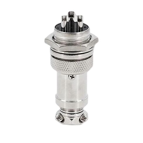 5/10/20 Set GX12 GX16 GX20 Male and Female Aviation Plug Sockets 2 3 4 5 6 7 8 9 10 12 14 15 Pin Circular Connectors for Cables(GX12,20Sets (Male Female),12P) in Kuwait