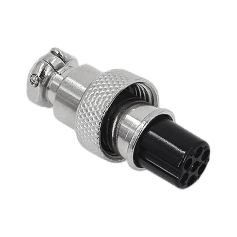 5/10/20 Set GX12 GX16 GX20 Male and Female Aviation Plug Sockets 2 3 4 5 6 7 8 9 10 12 14 15 Pin Circular Connectors for Cables(GX12,20Sets (Male Female),12P) in Kuwait