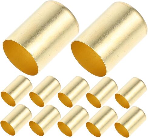 50pcs Metal Ferrule Kit Hose Fittings Compression Sleeves Tube Ferrules for Welding Hoses Air Oil Water Sprayer Tube Connectors in Kuwait