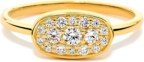 STORYJEWELLERY Statement Rings for Women, Cocktail Rings for Women, Art Deco Signet Ring, Vintage Pave Pinky & Index Finger Rings, Gifts for Her in Saudi Arabia