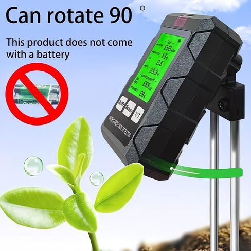 6 in 1 soil Moisture Sunlight Ph Meter .1pc for Temperature, Humidity, Soil Fertility .Garden Plants Flowers Sensor in Kuwait