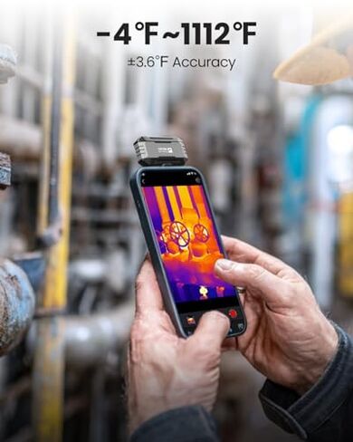 Thermal Master P1 مع محول من النوع C إلى Lightning، وكاميرا حرارية لأجهزة iPhone وAndroid in Kuwait