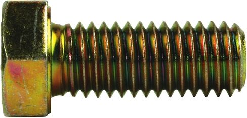 12070 1/4 Inch-20 x 2-1/2 Inch Yellow Zinc-Plated Coarse Thread Grade 8 Cap Screws, 25-Count in Kuwait