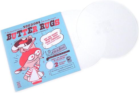 Thud Rumble: Baby Butter Rugs 7" (Pair) - White in Kuwait
