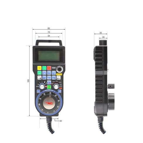 NC Studio قلادة MPG CNC عقارب مع سلك 3 محاور دليل USB استقبال 40 متر مسافة LBH03B in Kuwait