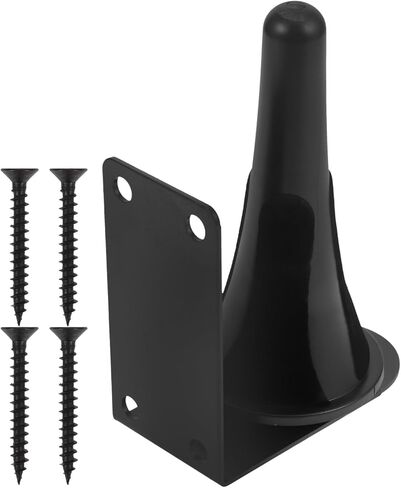 خطاف شماعات الكلارينيت والناي المثبت على الحائط من Ipetboom، حامل آلات النفخ ذو الأنبوب الأسود ثنائي الاستخدام، دعامة كلارينيت ثابتة لتخزين وعرض الآلات الموسيقية in Kuwait