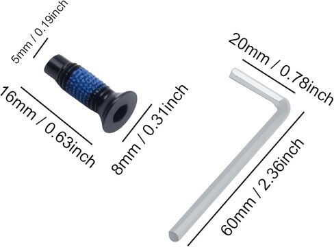 Scooter Forehead Head Screw Carbon Steel Fixed Screw for Scooter Head with Hex Wrench in Kuwait