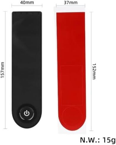 Electric Scooter Screen Cover ABS Material Dashboard Protection Cover Parts Replacement for MI 4PRO(Black) in Kuwait