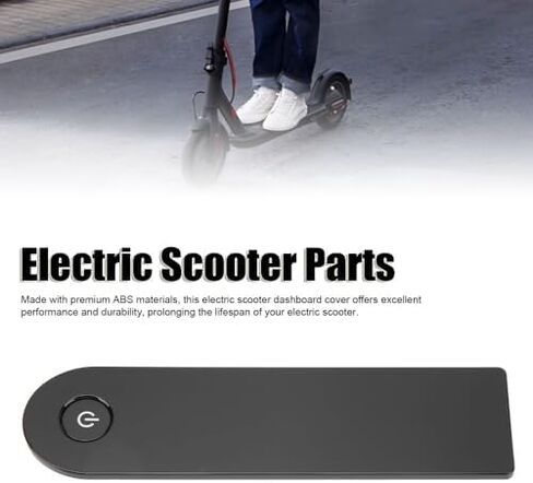 Electric Scooter Screen Cover ABS Material Dashboard Protection Cover Parts Replacement for MI 4PRO(Black) in Kuwait