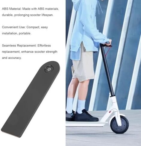 Electric Scooter Screen Cover ABS Material Dashboard Protection Cover Parts Replacement for MI 4PRO(Black) in Kuwait