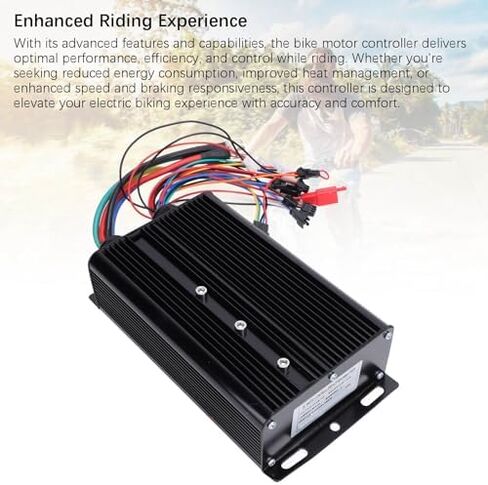 ZJchao 72V 80A 5000W Electric Bike Controller for E-Scooter & – Aluminum Alloy Heat-Dissipating Design, Stable Speed Control, Compatible with BLDC Motors in Kuwait
