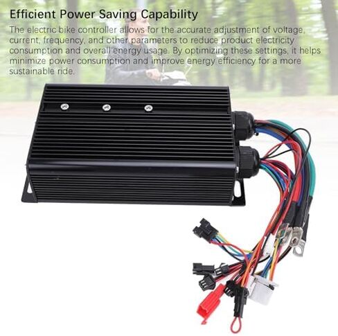 ZJchao 72V 80A 5000W Electric Bike Controller for E-Scooter & – Aluminum Alloy Heat-Dissipating Design, Stable Speed Control, Compatible with BLDC Motors in Kuwait