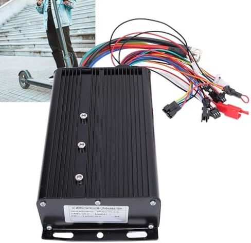 ZJchao 72V 80A 5000W Electric Bike Controller for E-Scooter & – Aluminum Alloy Heat-Dissipating Design, Stable Speed Control, Compatible with BLDC Motors in Kuwait