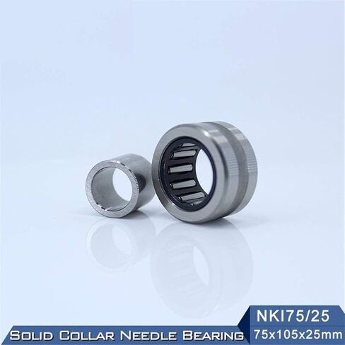 NKI75/25 محمل ذو بكرات إبرية تحمل 75x105x25 ملم محامل طوق الصلبة مع الحلقة الداخلية NKI 75/25 in Kuwait