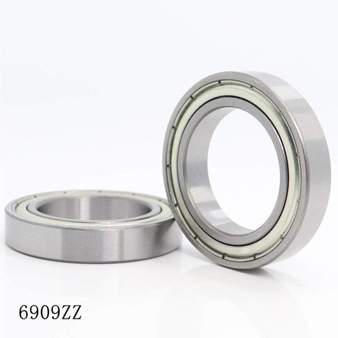Thin Wall Bearings 6909ZZ Bearing ABEC-1 Deep Groove Ball Section 6909 ZZ 6909Z 61909 Z Precision 45x68x12 mm in Saudi Arabia
