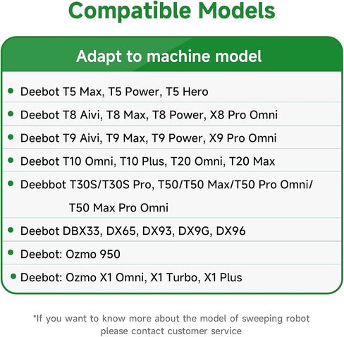 6500mAh Replacement Battery for ECOVACS DEEBOT Ozmo 950 DX9G, Deebot T5 T8 T8+ T9 T9+ T10 T20 T30 T30S T50 T50+ X1 X8 X9 Max Pro Omni/Aivi/Plus/Max/Power Robotic Vacuum, 14.4V in Kuwait