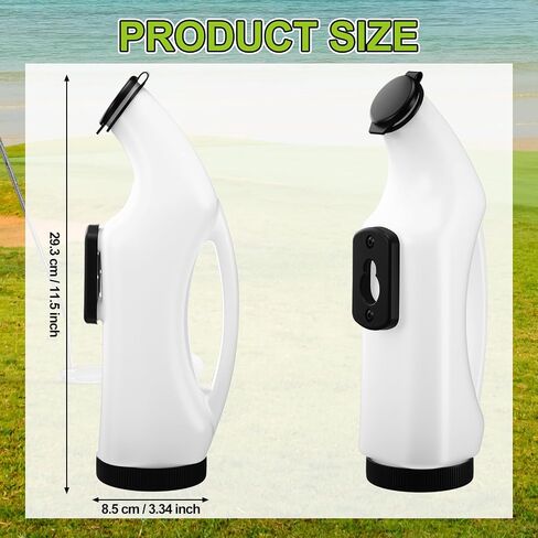 Yalikop Golf Cart Sand Bottle Sand Seed Divot Filler Bottle for Golf Push Carts Easy Pour Repair Tools Refillable Push Cart Models for Course Maintenance Staff Golfers in Kuwait