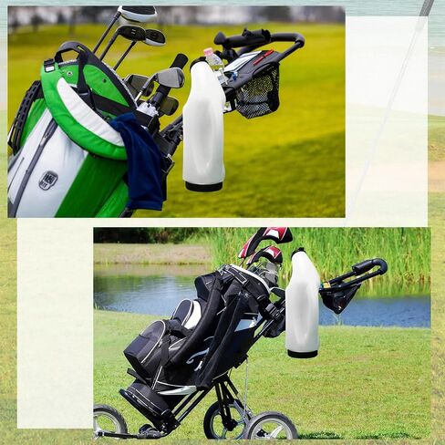 Yalikop Golf Cart Sand Bottle Sand Seed Divot Filler Bottle for Golf Push Carts Easy Pour Repair Tools Refillable Push Cart Models for Course Maintenance Staff Golfers in Kuwait