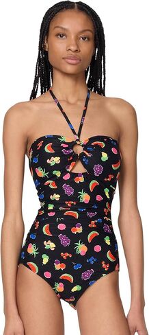 kate spade new york Women's Bandeau One Piece in Kuwait